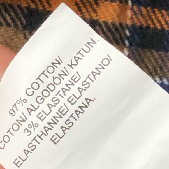 Men’s Lucky Brand Plaid Saturday Stretch Shirt XL - Picture 7 of 8